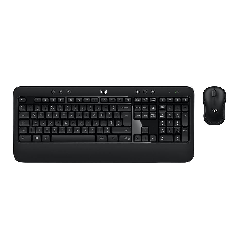 LOGITECH - TECLADO + MOUSE WIRELESS INALAMBRICO ADVANCED COMBO - (Ref.920-008803)