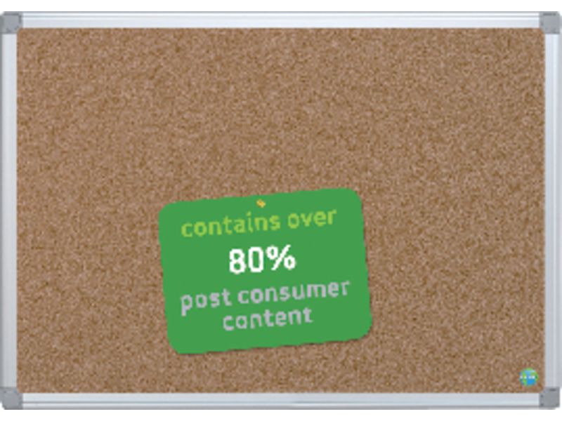 BI-OFFICE - Tablero de corcho Earth-it 60x90 Vertical u horizontal 100430171 (Ref.CA031790)