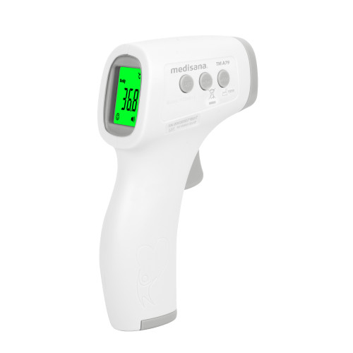 MEDISANA - TM A79 Termómetro con sensor remoto Gris, Blanco Universal Botones (Ref.99663)