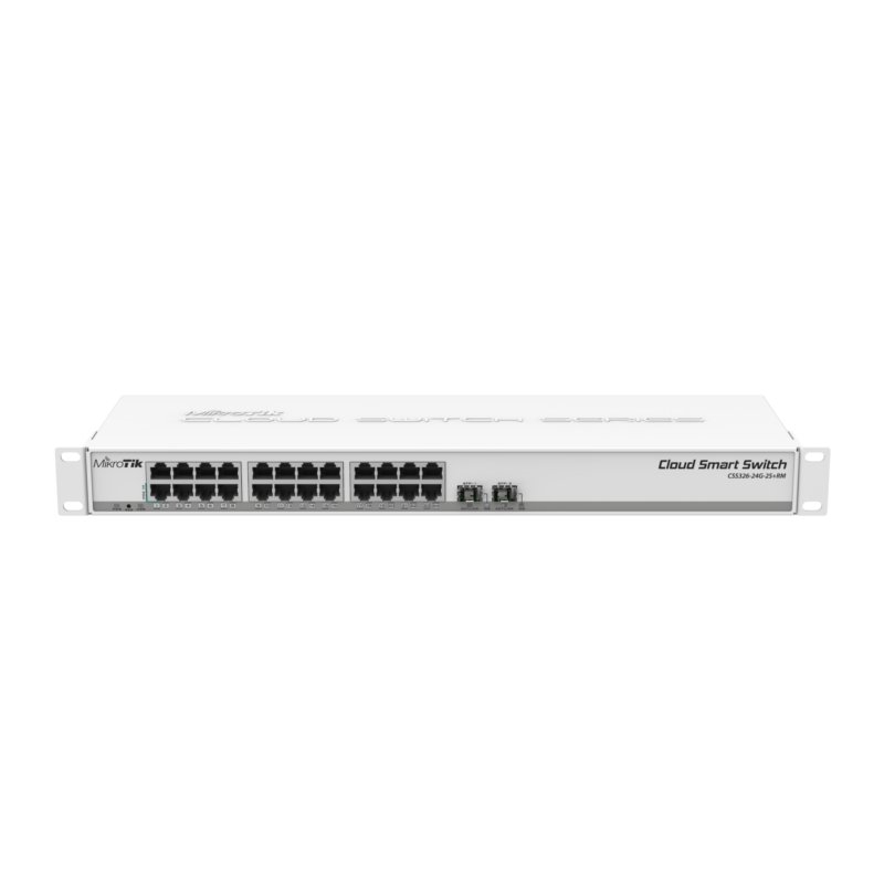 MIKROTIK - Switch 24xGB 2xSFP+ (Ref.CSS326-24G-2S+RM)