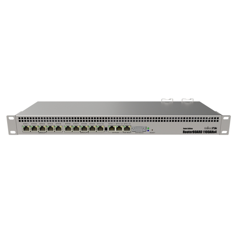 MIKROTIK - RB1100AHx4 Dude Router 13xGB L6 (Ref.RB1100Dx4)