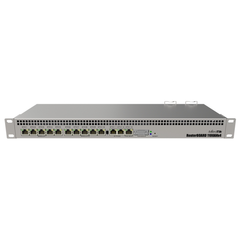 MIKROTIK - RB1100AHx4 Router 13xGB L6 (Ref.RB1100x4)