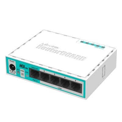 MIKROTIK - hEX lite Router 5x10/100 L4 (Ref.RB750r2)