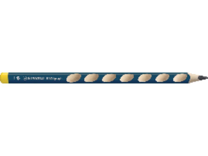 STABILO - Lapiz EASYgraph Zurdos Diametro 3.15mm HB Con hendiduras Triangular (Ref.321/HB-6)