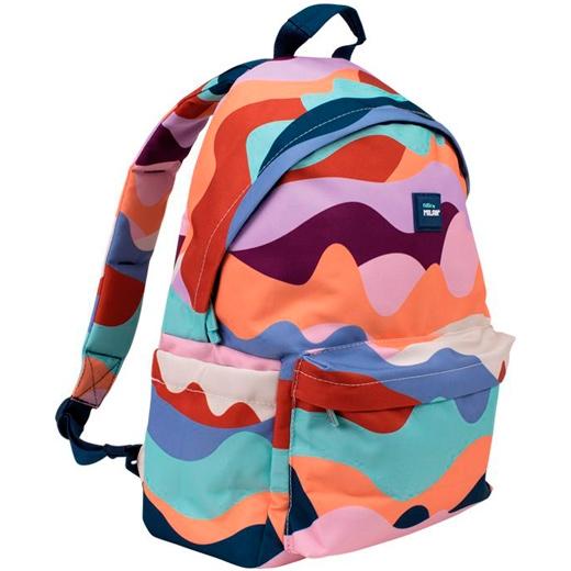 MILAN - MOCHILA URBANA CLÁSICA 2 CREMALLERAS 22L SERIE THE FUN MULTICOLOR (Ref.624605FN)