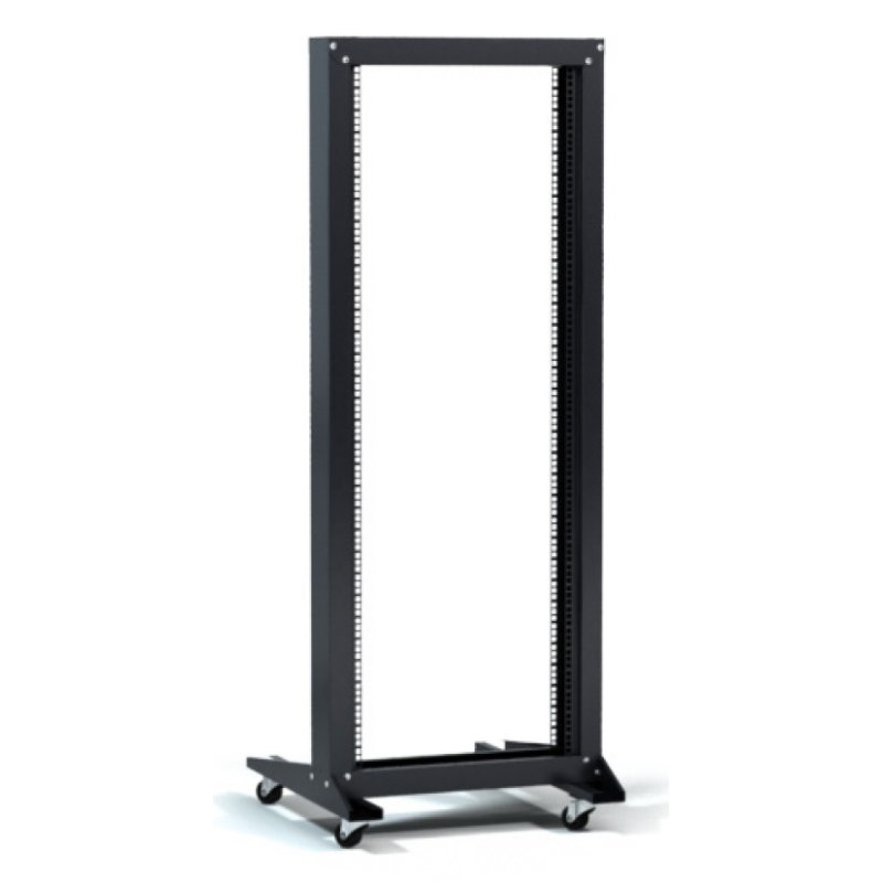 MONOLYTH - Armario 19&quot; 42U OR6642 Open Rack Negro SA (Ref.506001-0)