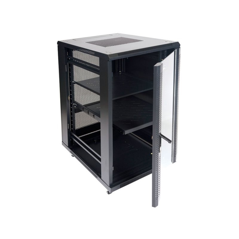 MONOLYTH - Armario 22U SH6622 600x600 Pta Perforada (Ref.101010)