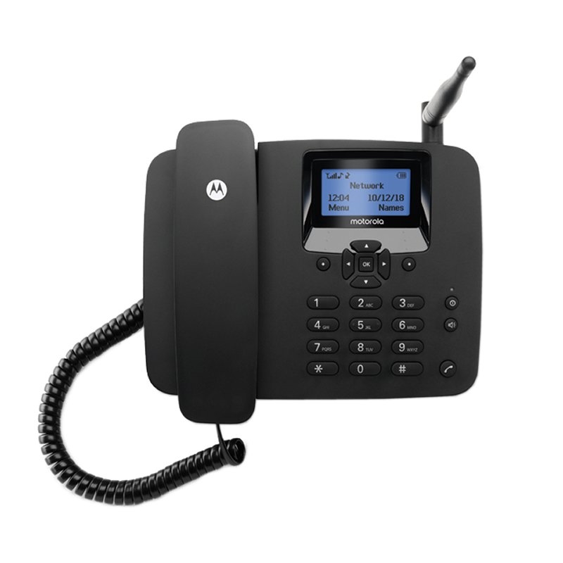 MOTOROLA - FW200L Telefono GSM ML ID LCD Negro (Ref.E98000N07B1AES03)