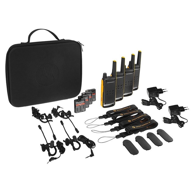 MOTOROLA - T82 Extreme Walkie Talkie 10Km 16CH Quad (Ref.B8P00811YDEMAQ)