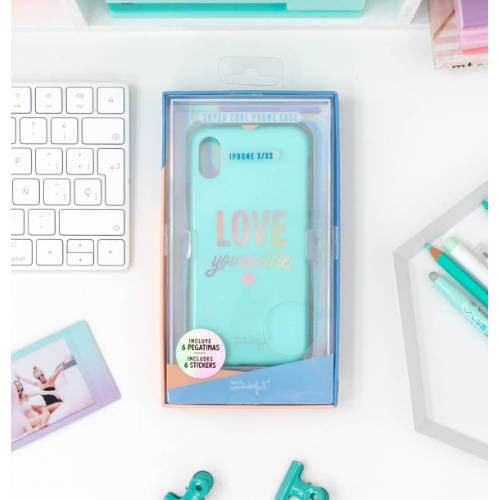 MR. WONDERFUL - CARCASA IPHONE X/XS THE POWERFUL COLLECTION-LOVE YOURSELFIE (Ref.WOA09593EN)