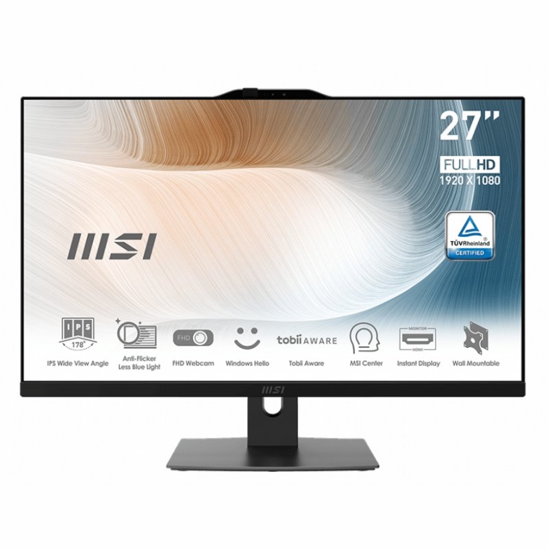 MSI - AM272 12M-024EU i5-1240P 8GB 512 W11H 27&quot; N (Canon L.P.I. 5,45€ Incluido) (Ref.9S6-AF8211-274)