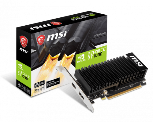 MSI - GeForce GT 1030 2GHD4 LP OC (Ref.912-V809-2825)