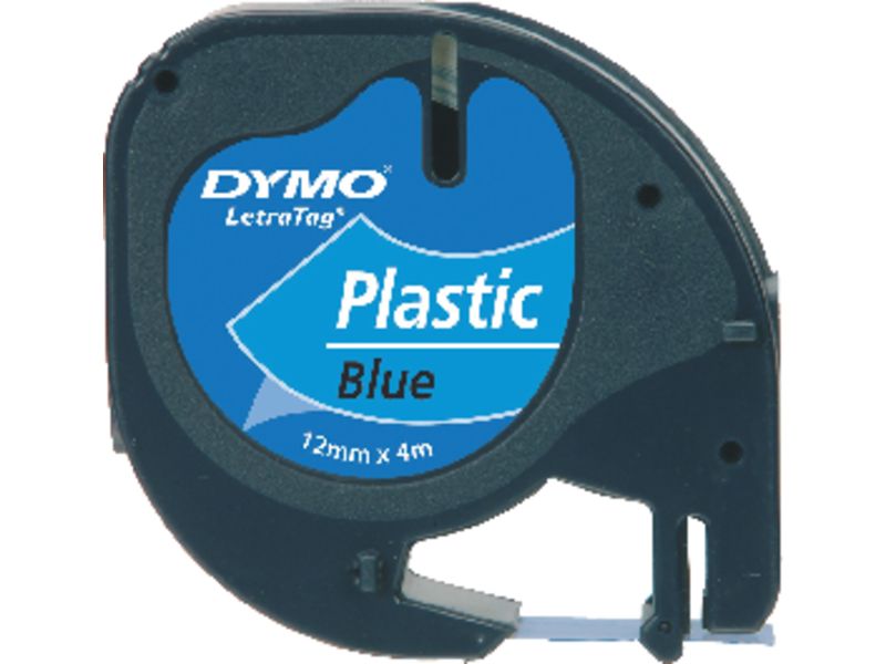 DYMO - Cinta Rotuladora 4m 12mm Negro/Verde (Ref.S0721640)