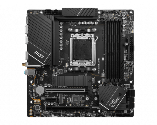 MSI - PRO B650M-A WIFI AMD B650 Zócalo AM5 micro ATX (Ref.911-7D77-001)