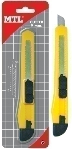 MTL - CUTTER MLT 9 mm. con GUIA PLASTICO (Ref.79250)