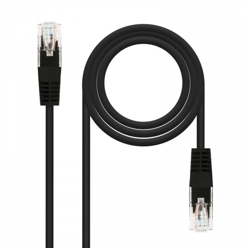 NANOCABLE - cable de red 2 m Cat6e U/UTP (UTP) Negro (Ref.10.20.0402-BK)