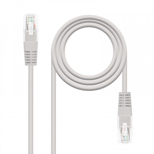 NANOCABLE - cable de red Gris 10 m Cat6 U/UTP (UTP) (Ref.10.20.1310)