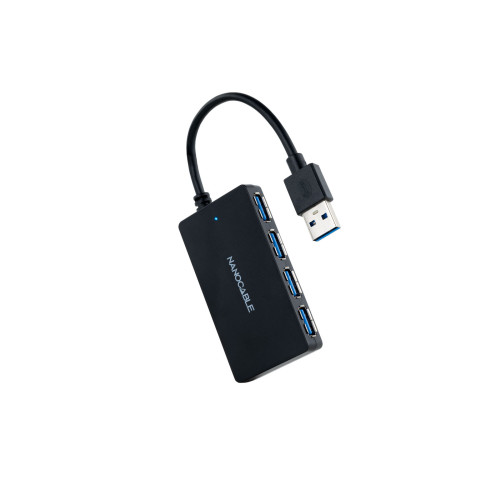 NANOCABLE - Hub USB 3.0 con 4 Puertos de USB 3.0 (Ref.10.16.4403)