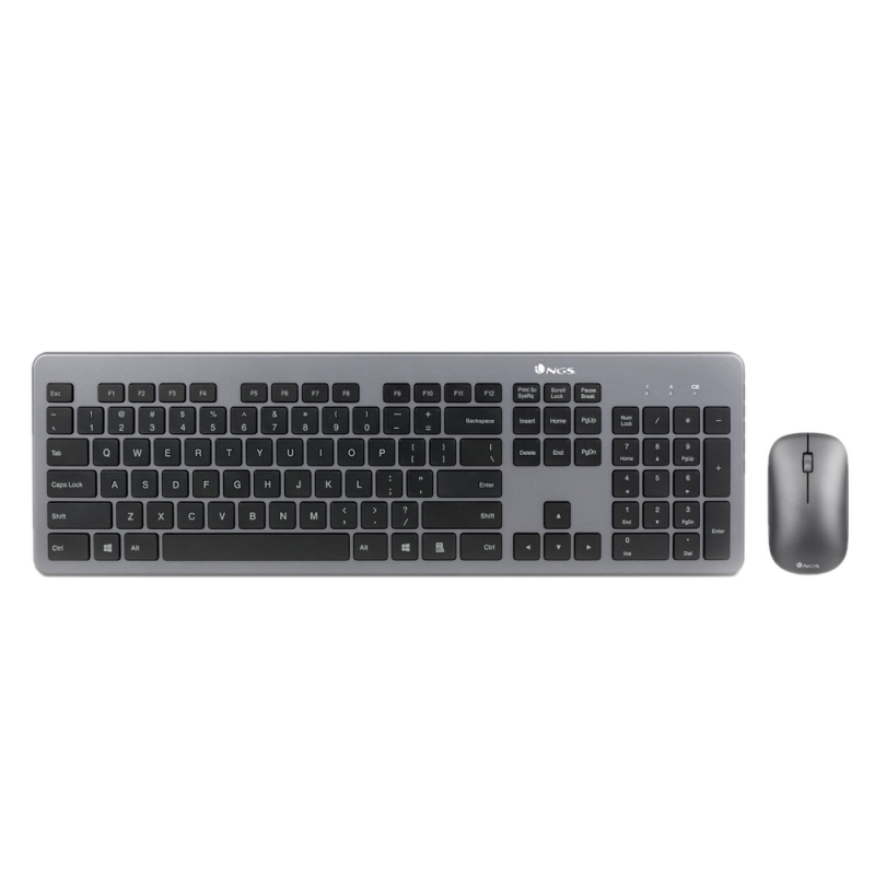 NGS - Kit teclado+ratón inalámbrico 2,4 ghz. Slim (Ref.MATRIXKIT)