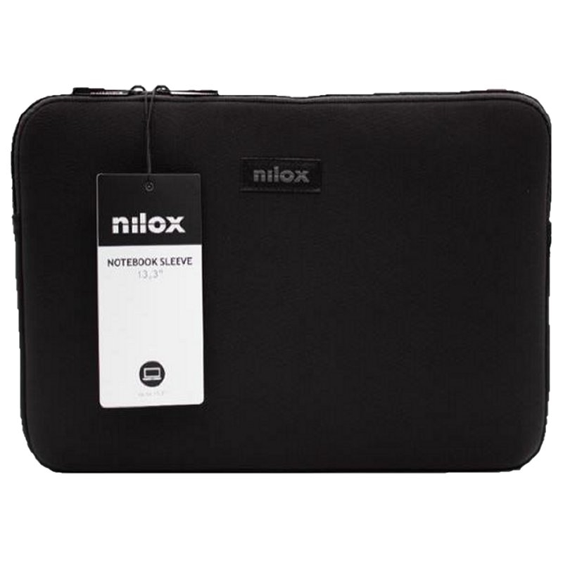 NILOX - FUNDA COLOR SLEEVE PORTÁTIL DE 13,3? NEGRA (Ref.NXF1301)