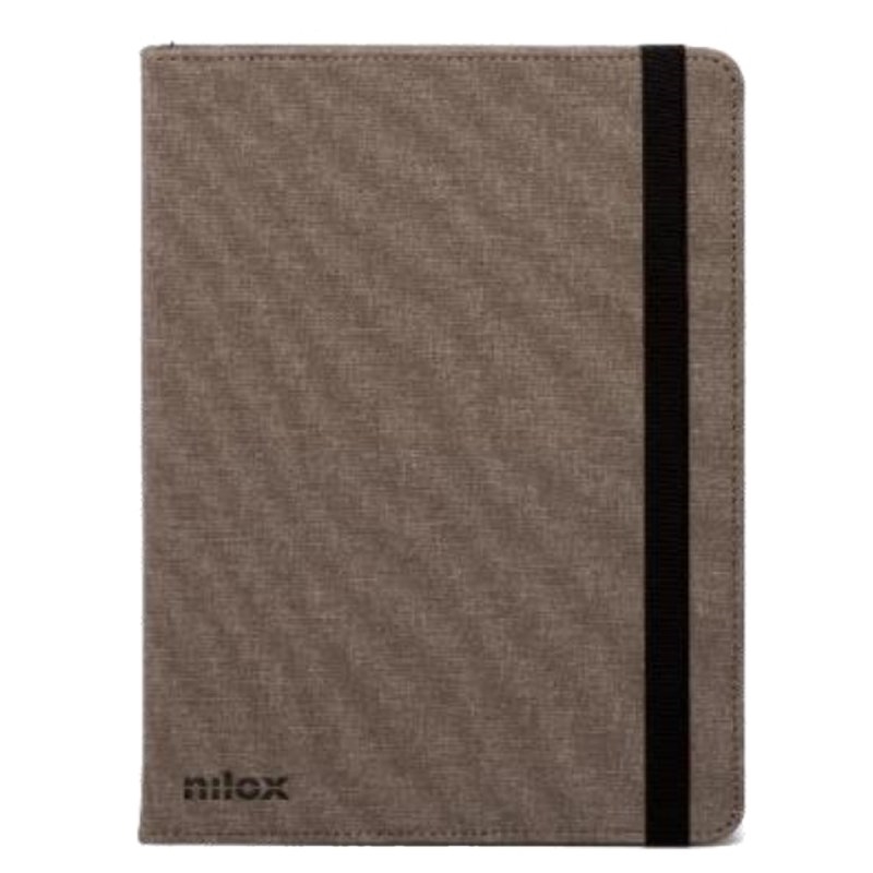 NILOX - FUNDA TABLET 9,7&quot; A 10´5&quot; CON TECLADO USB GRIS (Ref.NXFU004)