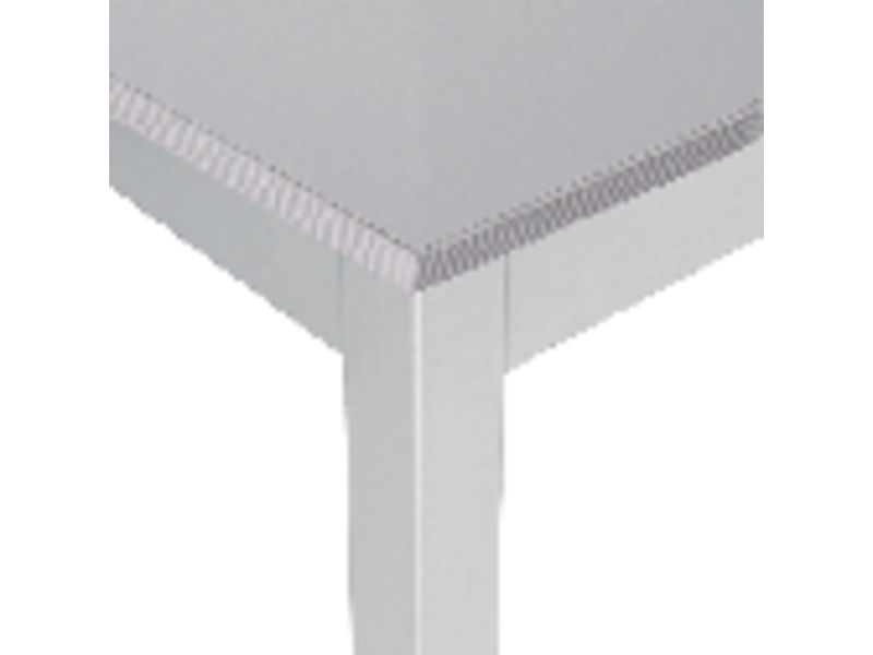 ROCADA - Mesa rectangular Serie Executive Estructura tubo de acero 60 x 60 140x80cm Gris (Ref.2001AD02)
