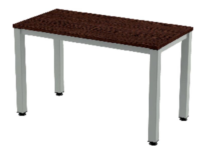 ROCADA - Mesa rectangular Serie Executive Estructura tubo de acero 60 x 60 180x180 cm Gris (Ref.2003AD02)