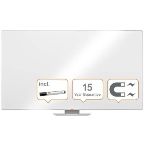 NOBO - PIZARRA BLANCA NANO CLEAN MAGNETICA ACERO WIDESCREEN 85&quot; BANDEJAS PARA ROTULADORES 1071X15X1894 MM (Ref.1905300)