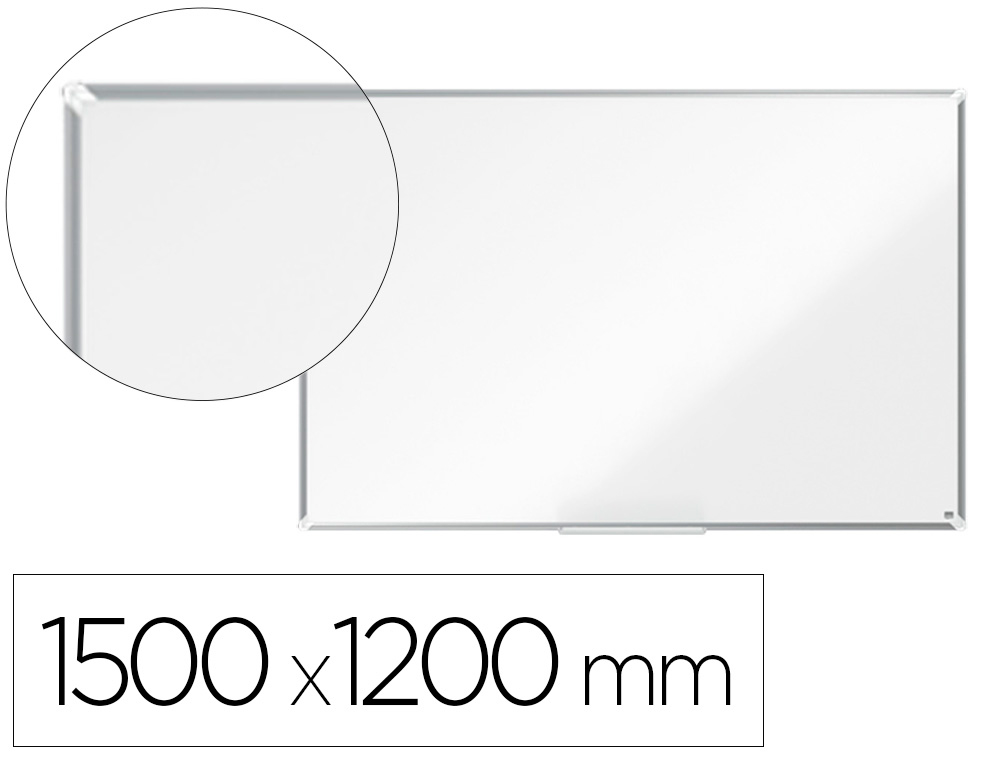 NOBO - PIZARRA BLANCA PREMIUM PLUS MELAMINA MAGNETICA 1500X1200 MM (Ref.1915170)