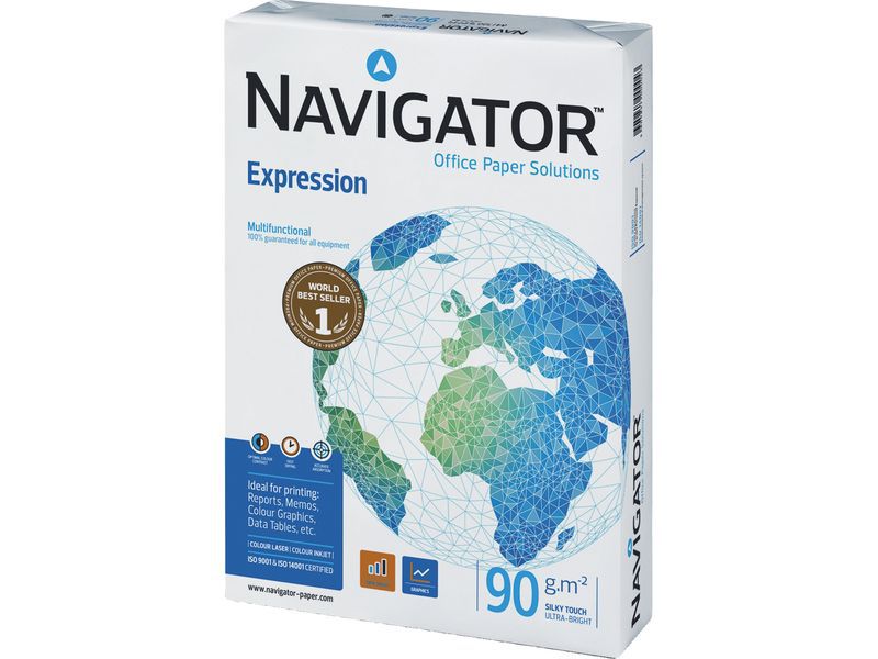 NAVIGATOR - Expression Papel multifuncion500h 90 g. A4 (Ref.0594PN)