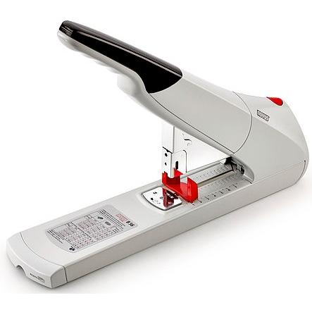 NOVUS - GRAPADORA DE GRUESOS B56 ERGONÓMICA GRAN CAPACIDAD DE GRAPADO GRIS CLARO (Ref.023-0059)