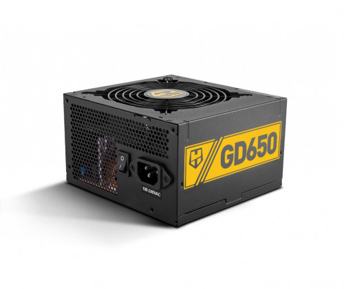 NOX - HUMMER GD650 80 PLUS Gold unidad de fuente de alimentación 650 W 24-pin ATX ATX Negro (Ref.NXHUMMER650GD)