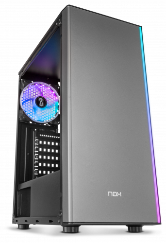 NOX - Infinity Omega RGB Midi Tower Negro (Ref.NXINFTYOMEGA)