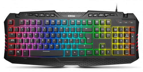 NOX - Krom Kyra teclado USB QWERTY Negro (Ref.NXKROMKYRA)
