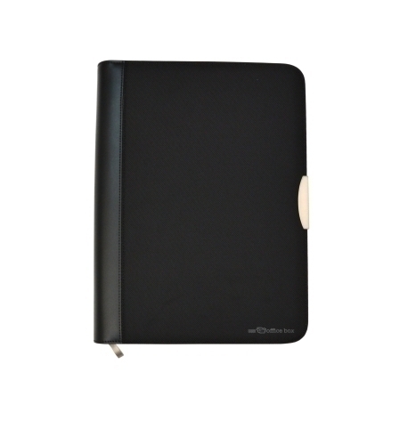 OFFICE BOX - CARPETA PORTADOCUMENTOS DYNAMINC A4 NEGRO (Ref.74468)
