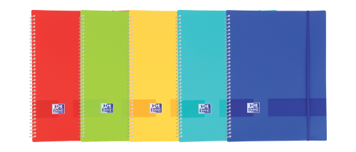 OXFORD - CARPETA DE FUNDAS ESPIRAL LIVE &amp; GO TP A4 C/GOMA 20 FUNDAS - SURTIDO VIVOS (Ref.400146211)