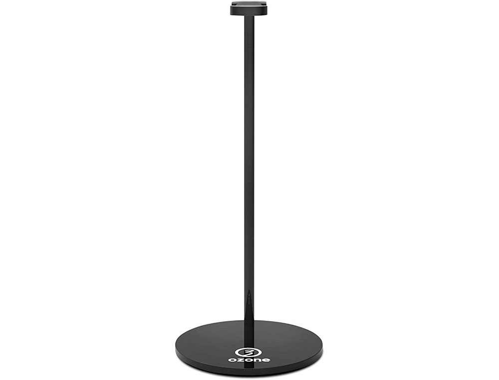 OZONE - SOPORTE PARA AURICULAR MUTE ALUMINIO ALTURA 255 MM COLOR NEGRO (Ref.OZMUTE)