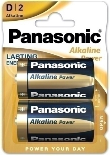 PANASONIC - PILAS ALKALINE POWER D LR20 BLISTER DE 2 (Ref.LR20/2BP AP)