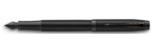 PARKER - PLUMA IM CUERPO NEGRO MATE/ADORNOS NEGROS MEDIUM (Ref.2127742)