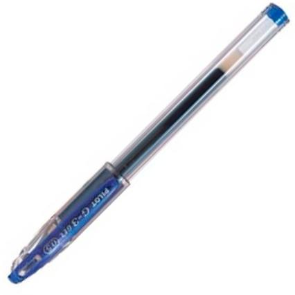 PILOT - BOLÍGRAFO G-3 TINTA DE GEL 0.5MM AZUL -12U- (Ref.BL-G3-5-L)