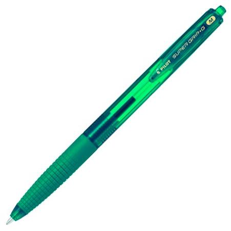 PILOT - BOLIGRAFO SUPERGRIP G VERDE BOSQUE -12U- (Ref.BPGG-8R-M-GF)