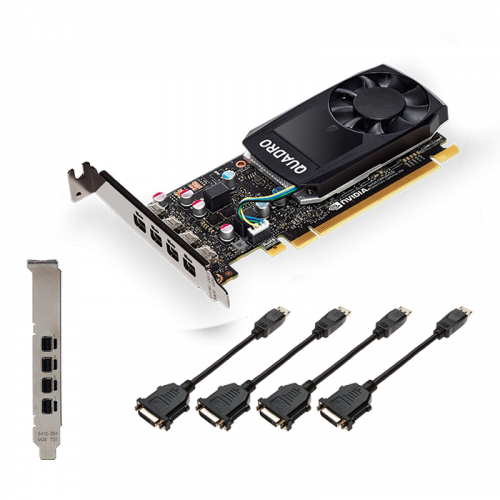 PNY - VCQP1000DVIV2-PB tarjeta gráfica NVIDIA Quadro P1000 V2 4 GB GDDR5 (Ref.VCQP1000V2-PB)