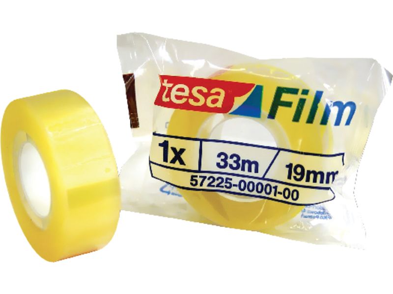 TESA - Cinta adhesiva Standard 15mmx33m Resistente Facil corte (Ref.57381-00001-00)