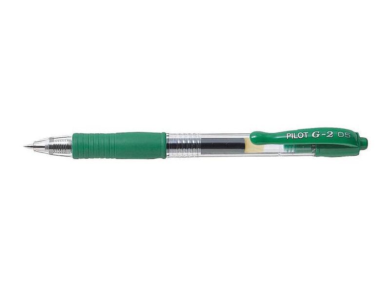 PILOT - Rollers G-2 Retractil Tinta gel Verde NG2V (Ref.BL-G2-7-G / NG2V)