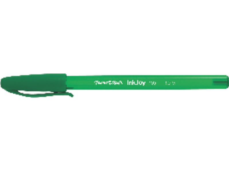 PAPER MATE - Boligrafo Inkjoy 100 Verde Trazo 0.4 mm (Ref.S0957150)
