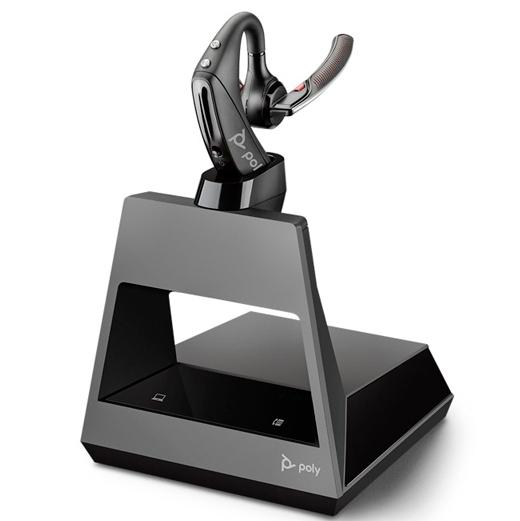 POLY - AURICULAR VOYAGER 5200 OFFICE MONOAURAL C/ MICRÓFONO USB-A BLUETOOTH NEGRO (Ref.212732-05)