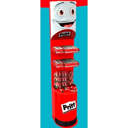 PRITT - BARRA de PEGAMENTO DISPENSADOR SURTIDO EXPOSITOR de 150
75x BARRA MEDIANA 22gr
75x BARRA GRANDE 43gr (Ref.2610335)