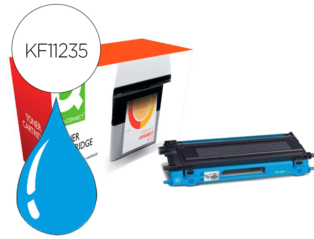 Q-CONNECT - TONER COMPATIBLE BROTHER TN423C HL-L8260 / 8360 CIAN 4000 PAGINAS (Ref.KF11235)