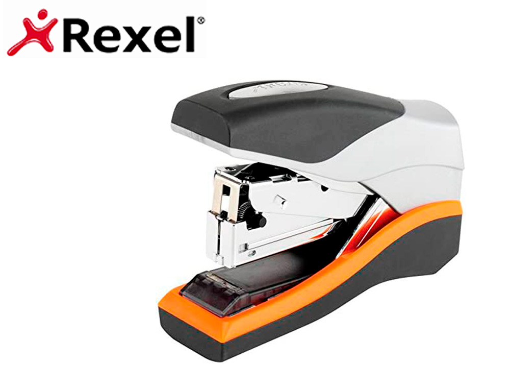 REXEL - GRAPADORA OPTIMA 40 COMPACT METALICA CAPACIDAD DE GRAPADO 40 HOJAS USA GRAPAS OPTIMA 26/6 COLOR (Ref.2103357)