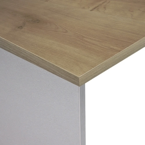 ROCADA - ARMARIO ABIERTO 195x90x45 ESTRUCTURA ALUMINIO Y TAPA ROBLE (Ref.1101AB08)